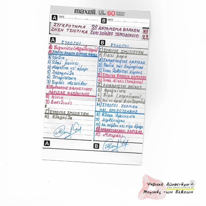  2ο Αντάμωμα Βλάχων Σέλι (2) - Συγκρότημα Ζήση Τσιότικα